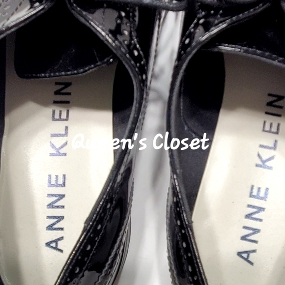 Anne Klein | Patent Lace Up Wing Tip Loafers | BRAND NEW - Picture 5 of 7